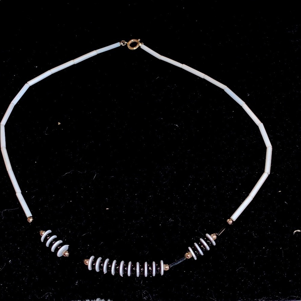 7 in Choker Beaded Necklace